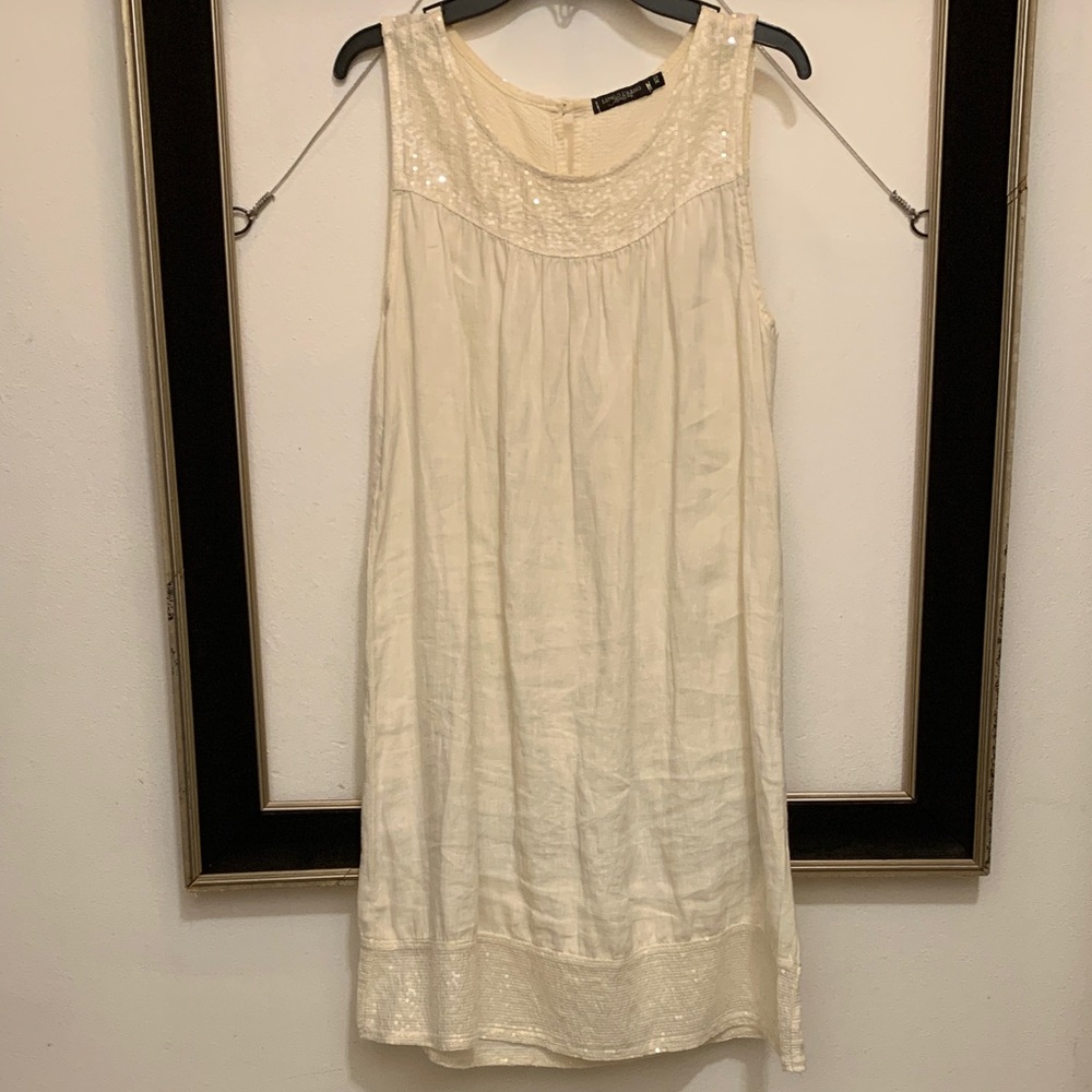100% linen dress